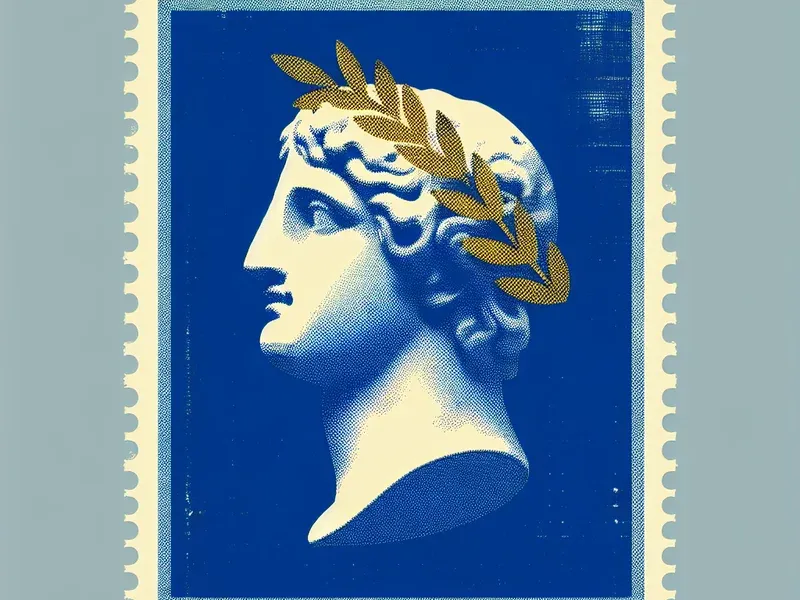 Classical Roman and Greek styled illustration representing What Is a Zero Coupon Inflation Swap? with Greek merchant scales or abacus